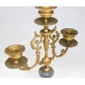 elegant sfesnic Empire, bronz ormolu & marmura. Franta. cca 1830